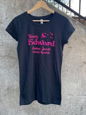 Y2k Twilight Team Edward t shirt size XXL